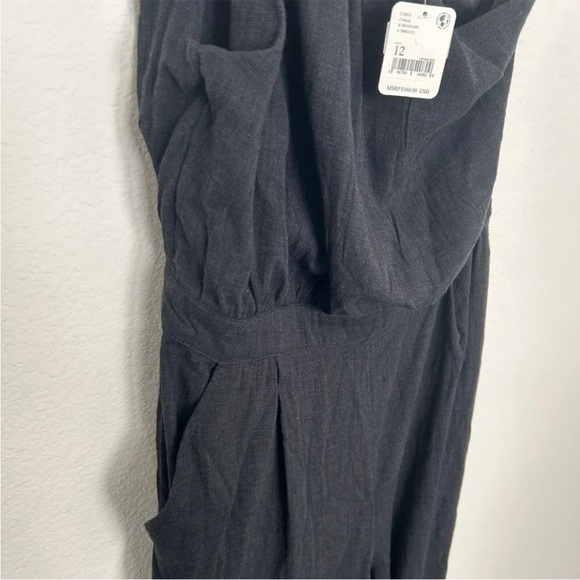 Free People Avery One Shoulder Jumpsuit Black - Picture 9 of 10